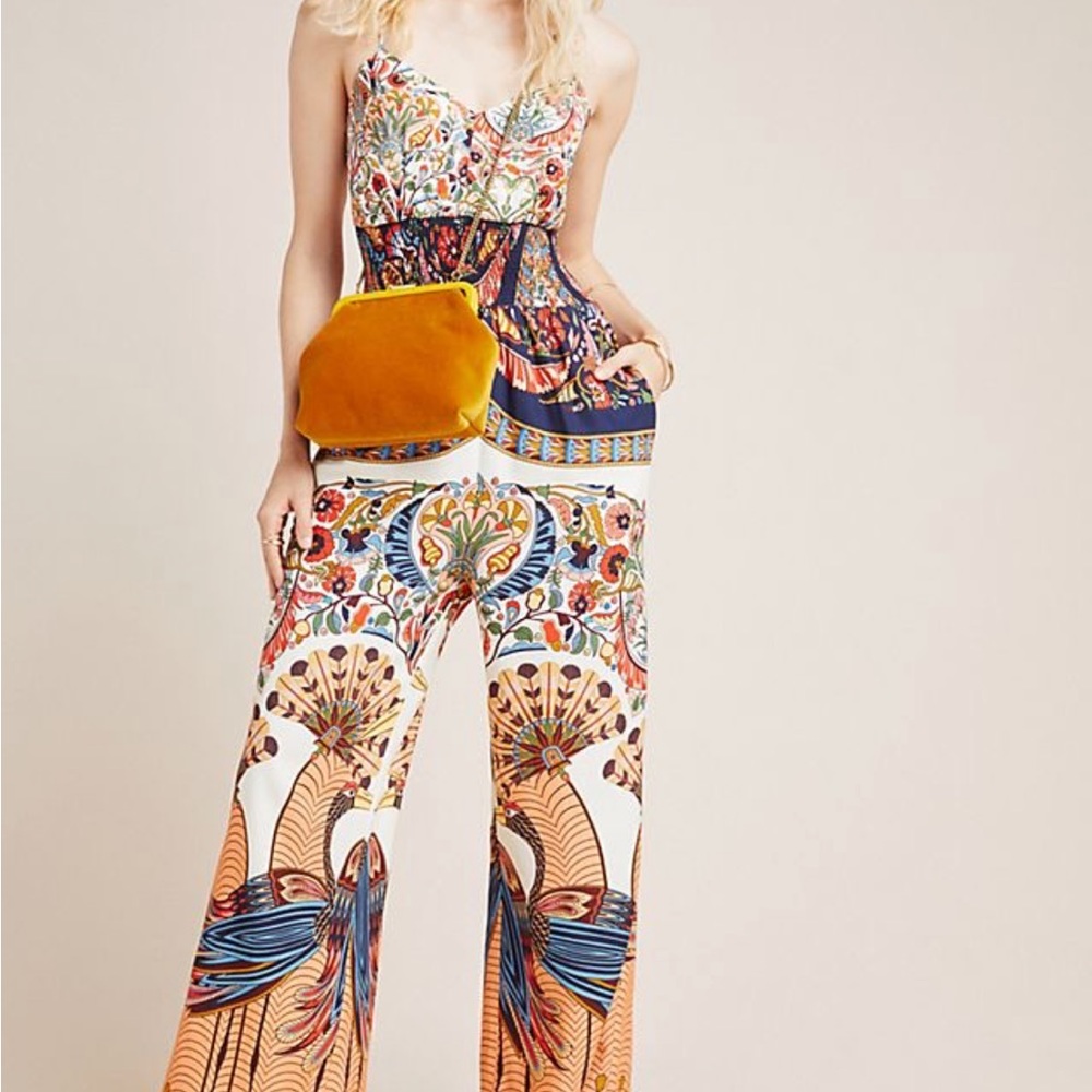 Anthropologie Farm Rio Jumpsuit (Size S)